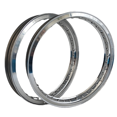 H 1.85-19&quot; 36HOLES 40HOLES Akront στυλ Valanced Alloy Ρήματα μοτοσυκλέτας γυαλισμένο χρώμα