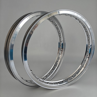 H 1.85-19&quot; 36HOLES 40HOLES Akront στυλ Valanced Alloy Ρήματα μοτοσυκλέτας γυαλισμένο χρώμα
