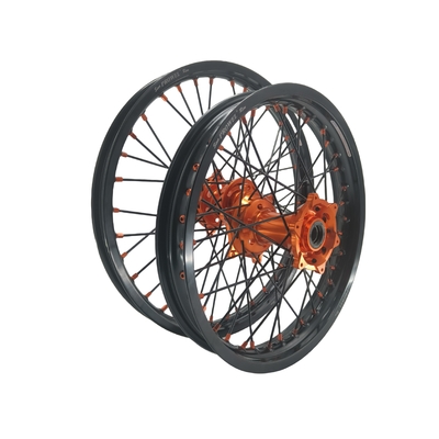 Προσαρμοσμένο λογότυπο WM 18 ιντσών Super Motorcycle Wheel Set για αντικατάσταση / επισκευή
