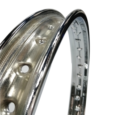 Chopper Bobber Μοτοσυκλέτα 2.15-18 &quot; 36τρύπες Χάλυβα μπροστινό τροχό Ρήχο Κουπ 40 τρύπες Ρήχο Chrome