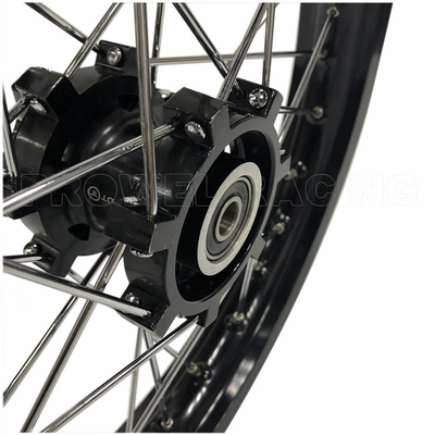Αλουμίνιο 6061 T6 Pit Bike Πλήρης τροχός Ιδανικό για αντικατάσταση / επισκευή στα παιδικά αγώνες