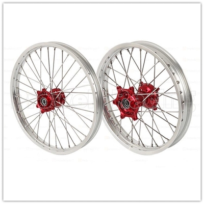 1.60-21&quot; και 2.15-19&quot; πίσω πλάτη Custom Made αλουμινένιο κράμα Spoked τροχούς για CRF 125