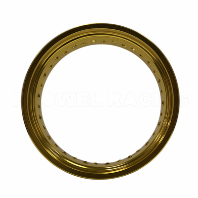 7116 T6 17 ιντσών Supermoto Spoked Aluminium Alloy Ράβδοι τροχών με μακροχρόνια βαφή