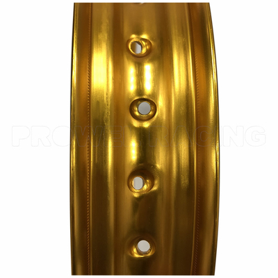 7116 T6 17 ιντσών Supermoto Spoked Aluminium Alloy Ράβδοι τροχών με μακροχρόνια βαφή