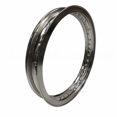 1.85x17 ιντσών μοτοσυκλέτα κράμα τροχιά Rim με κλασικό σχεδιασμό και το άνοδο φινίρισμα