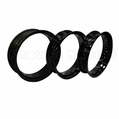 7116 T6 Bright Black 3,50x17 ίντσες μοτοσυκλέτα συναρμολόγηση τροχούς ελαστικά για Supermoto