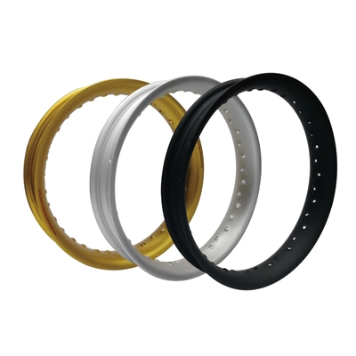 3.00 x 17 ίντσες χρυσό κράμα τροχιά Rim 7116 T6 Σκοπός αντικατάσταση / επισκευή