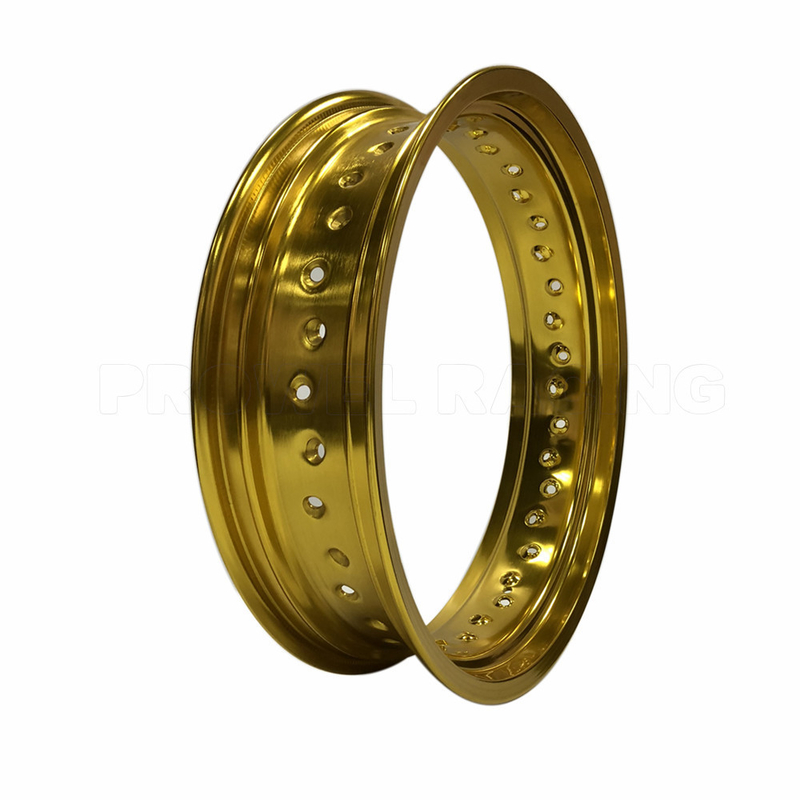 7116 T6 17 ιντσών Supermoto Spoked Aluminium Alloy Ράβδοι τροχών με μακροχρόνια βαφή